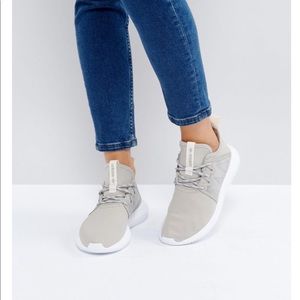 Adidas Original Tubular Viral Sneakers in Taupe